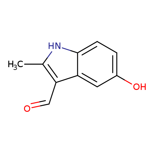 O=Cc1c(C)[nH]c2c1cc(O)cc2