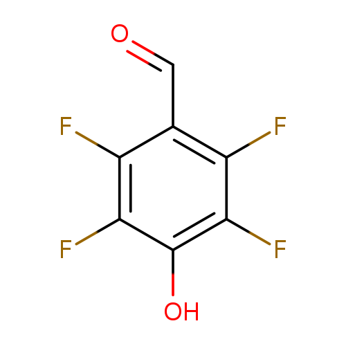 O=Cc1c(F)c(F)c(c(c1F)F)O