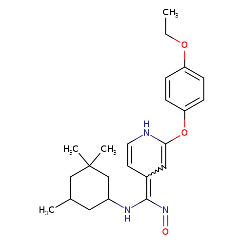 CCOc1ccc(cc1)Oc1[nH]ccc(=C(NC2CC(C)CC(C2)(C)C)N=O)c1