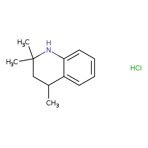 CC1CC(C)(C)Nc2c1cccc2.Cl