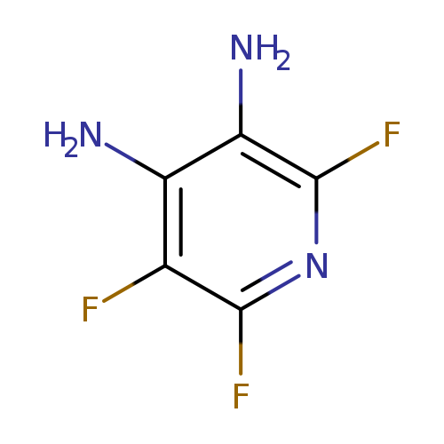 Nc1c(F)nc(c(c1N)F)F