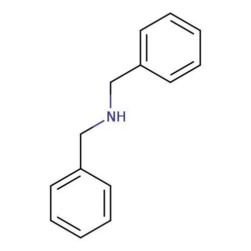 N(Cc1ccccc1)Cc1ccccc1