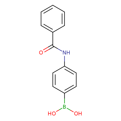 OB(c1ccc(cc1)NC(=O)c1ccccc1)O