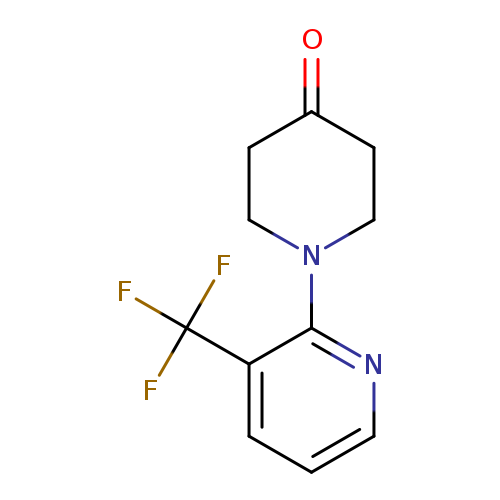 O=C1CCN(CC1)c1ncccc1C(F)(F)F