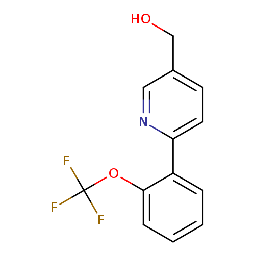 OCc1ccc(nc1)c1ccccc1OC(F)(F)F