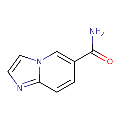 NC(=O)c1ccc2n(c1)ccn2