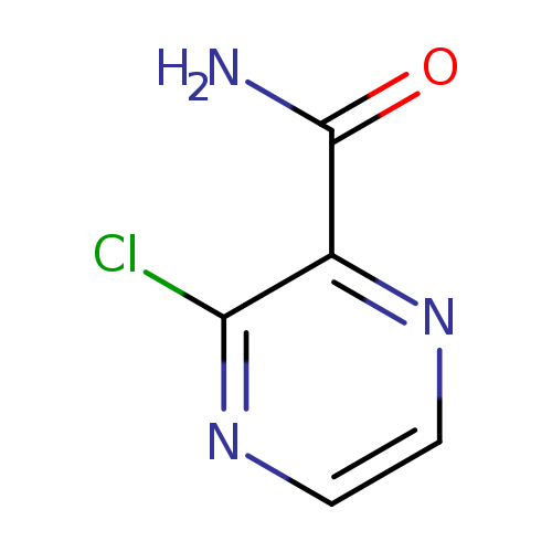 NC(=O)c1nccnc1Cl