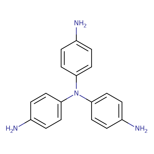 Nc1ccc(cc1)N(c1ccc(cc1)N)c1ccc(cc1)N