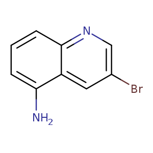 Brc1cnc2c(c1)c(N)ccc2