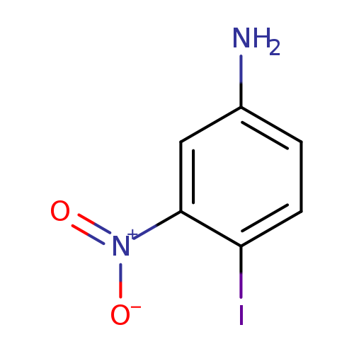 Nc1ccc(c(c1)[N+](=O)[O-])I