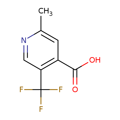 Cc1ncc(c(c1)C(=O)O)C(F)(F)F