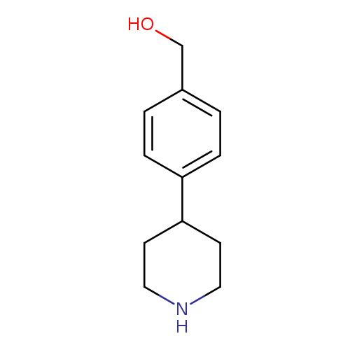 OCc1ccc(cc1)C1CCNCC1