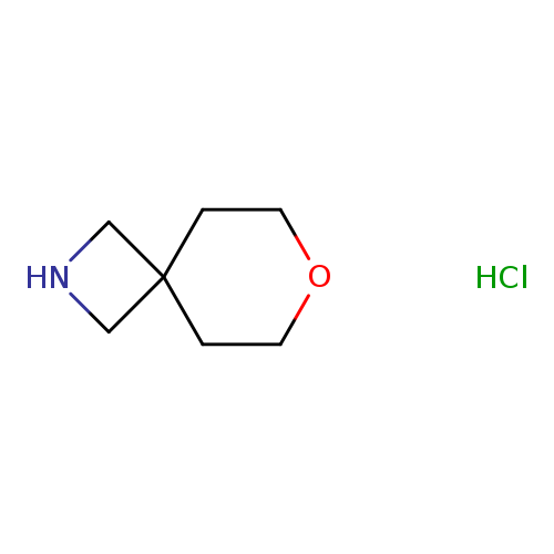 O1CCC2(CC1)CNC2.Cl