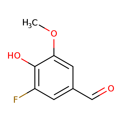 COc1cc(C=O)cc(c1O)F