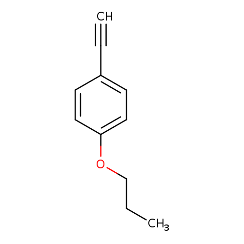 CCCOc1ccc(cc1)C#C