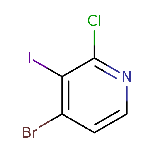 Brc1ccnc(c1I)Cl