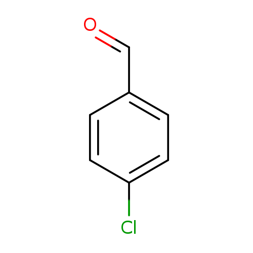 O=Cc1ccc(cc1)Cl