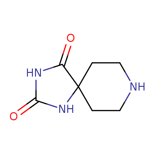 O=C1NC(=O)NC21CCNCC2