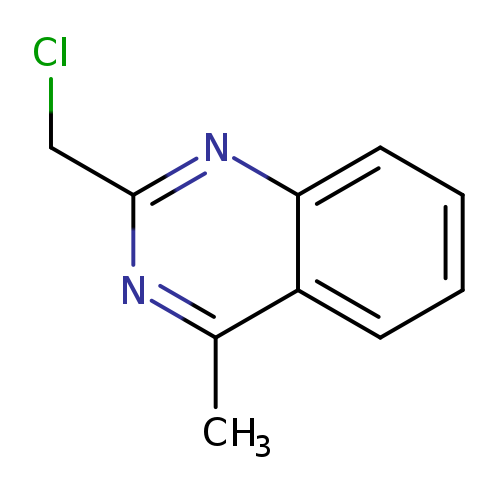 ClCc1nc2ccccc2c(n1)C