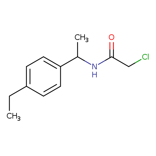 ClCC(=O)NC(c1ccc(cc1)CC)C