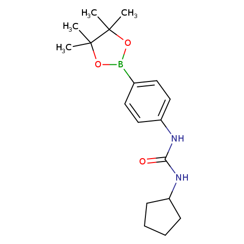 O=C(Nc1ccc(cc1)B1OC(C(O1)(C)C)(C)C)NC1CCCC1