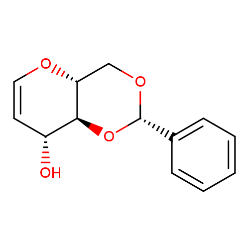 O[C@@H]1C=CO[C@H]2[C@H]1O[C@H](OC2)c1ccccc1