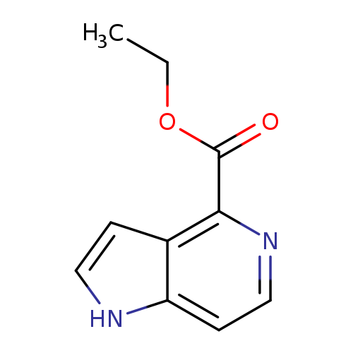 CCOC(=O)c1nccc2c1cc[nH]2