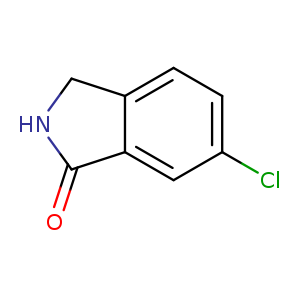 Clc1ccc2c(c1)C(=O)NC2