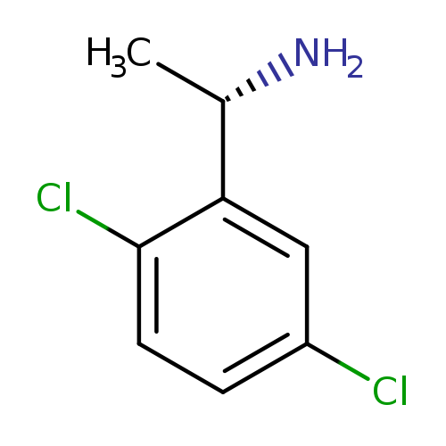 Clc1ccc(c(c1)[C@@H](N)C)Cl