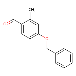 O=Cc1ccc(cc1C)OCc1ccccc1