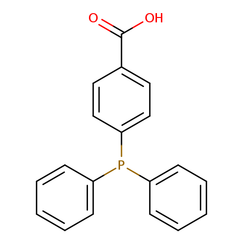 OC(=O)c1ccc(cc1)P(c1ccccc1)c1ccccc1