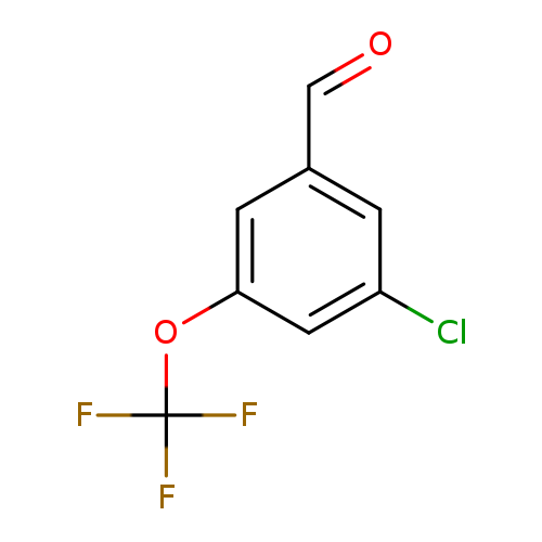 O=Cc1cc(cc(c1)Cl)OC(F)(F)F