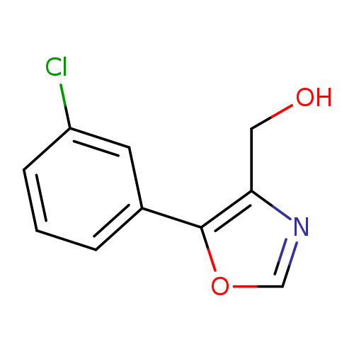 OCc1ncoc1c1cccc(c1)Cl