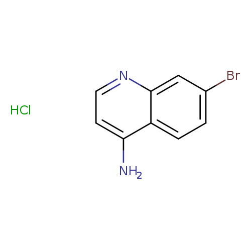 Brc1ccc2c(c1)nccc2N.Cl
