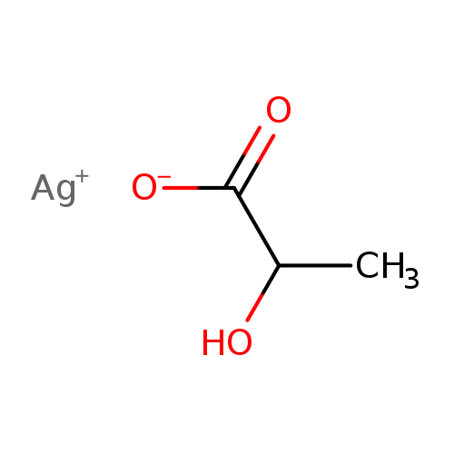 [O-]C(=O)C(O)C.[Ag+]
