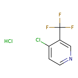 Clc1ccncc1C(F)(F)F.Cl