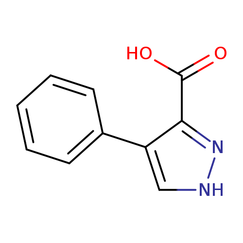 OC(=O)c1n[nH]cc1c1ccccc1