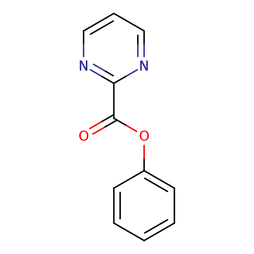 O=C(c1ncccn1)Oc1ccccc1