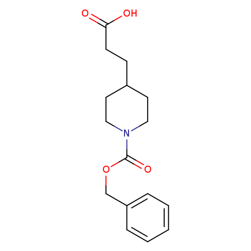 O=C(N1CCC(CC1)CCC(=O)O)OCc1ccccc1