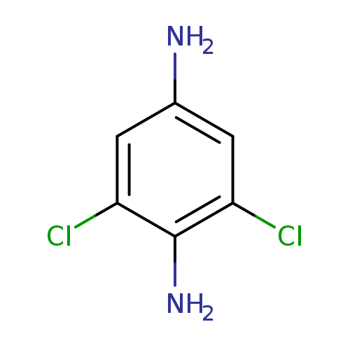Nc1cc(Cl)c(c(c1)Cl)N