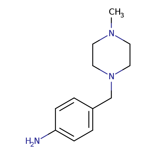 CN1CCN(CC1)Cc1ccc(cc1)N