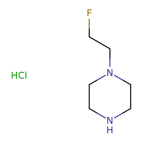 FCCN1CCNCC1.Cl