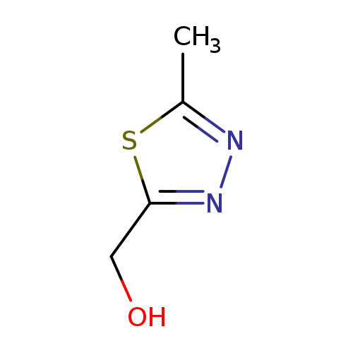 Cc1nnc(s1)CO