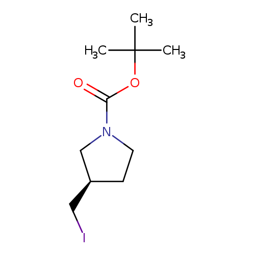 IC[C@@H]1CCN(C1)C(=O)OC(C)(C)C