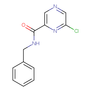 Clc1cncc(n1)C(=O)NCc1ccccc1