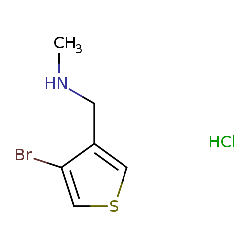 CNCc1cscc1Br.Cl