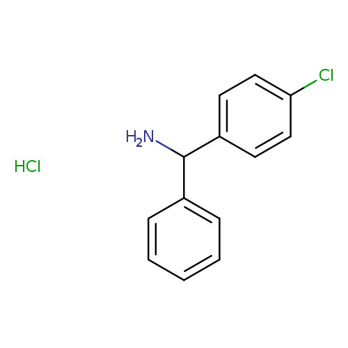 Clc1ccc(cc1)C(c1ccccc1)N.Cl