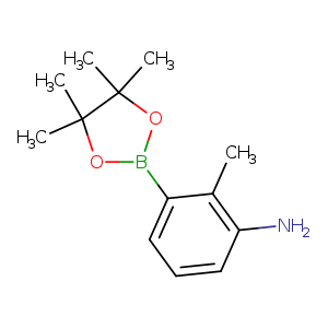 CC1(C)OB(OC1(C)C)c1cccc(c1C)N
