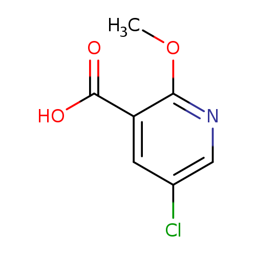 COc1ncc(cc1C(=O)O)Cl