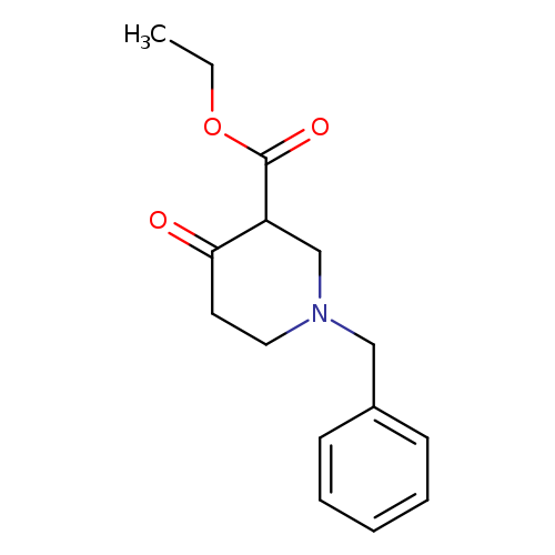 CCOC(=O)C1CN(CCC1=O)Cc1ccccc1